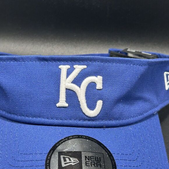 New Kansas City Royals Visor Unisex Adjustable Blue Hook Eye New Era - Picture 4 of 7